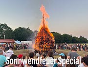 Sonnwendfeuer; Bergfeuer und Johannifeuer überall in Bayern. ©Foto: Ingrid Grossmann